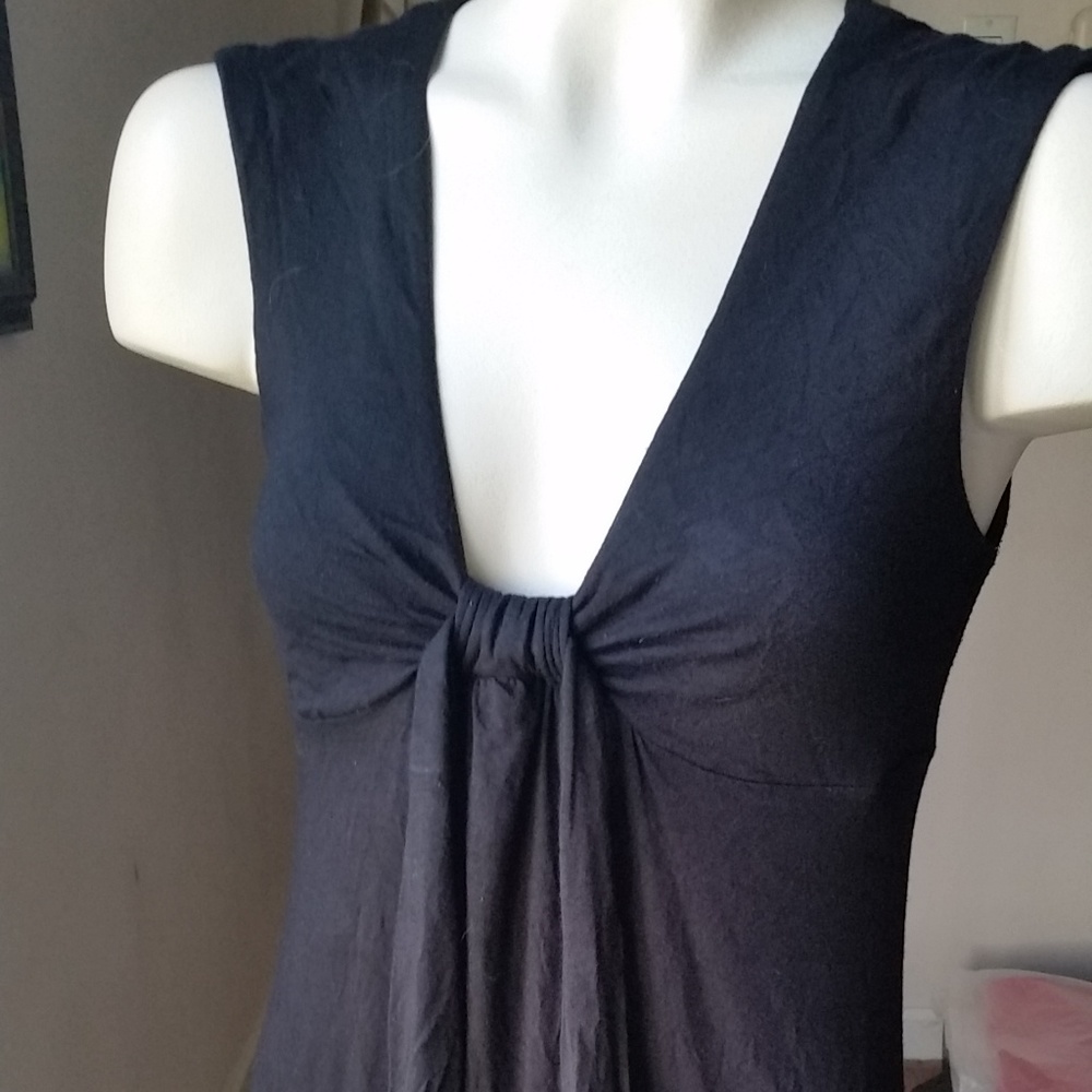 Velvet Torch V-neck Sleeveless Dress
